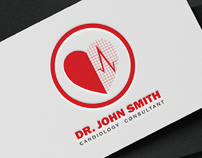 Logo for cardiology doctor