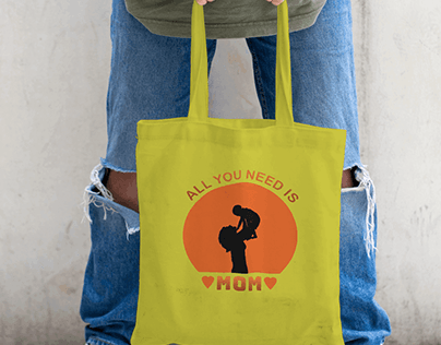 All you need is MOM Tote Bag