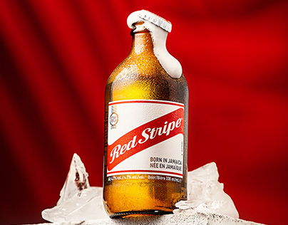 Red Stripe photography
