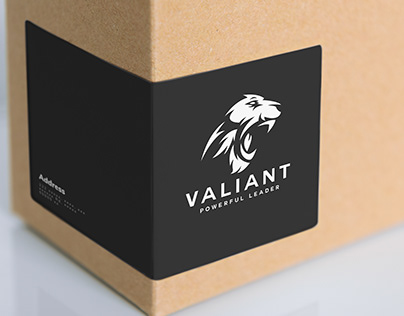 Creative Valiant Lion Logo Design