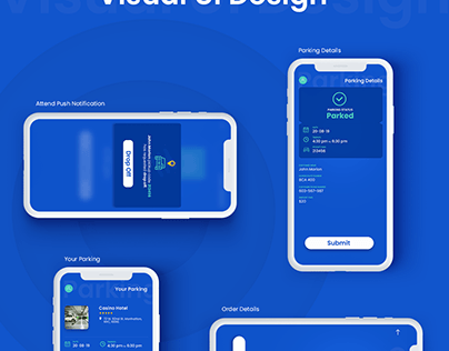 Valet Pay - Mobile App UI/UX Design