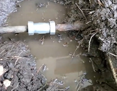 How to Fix an Underground Leaking Water Pipe