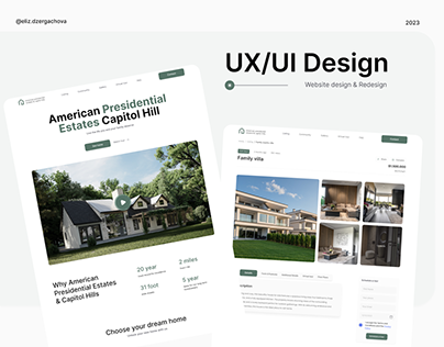 Redesign website UI/UX | Real estate