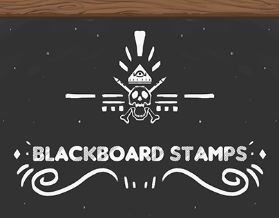 Blackboard Stamps