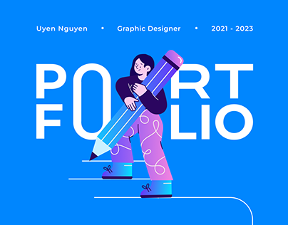 Project thumbnail - PORTFOLIO 2023 | Graphic & UI Design | Uyen Nguyen