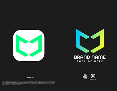 m letter logo