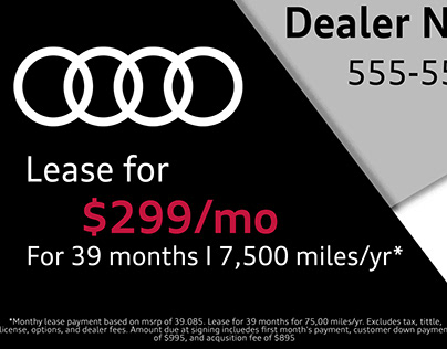 Audi Accessories Print Ad :: Behance