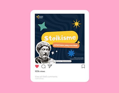 Project thumbnail - Microblog Design "Stoikisme"