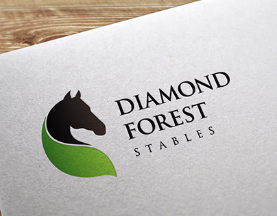 Логотип для конного клуба Diamond Forest Stables