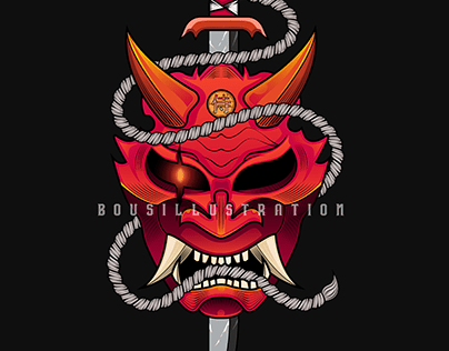 Mask Demon Samurai