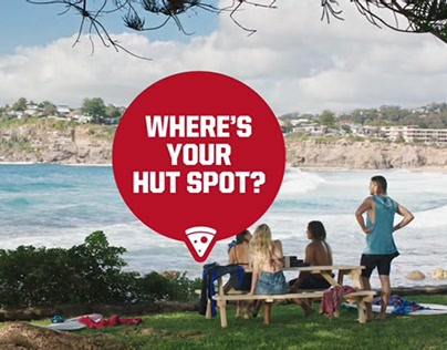Pizza Hut Australia 'Hut Spot' summer campaign