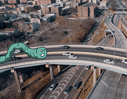 VFX Animation - Highway Worms