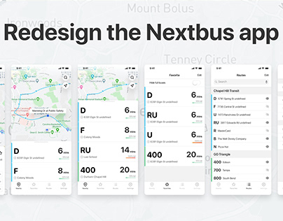 重新设计 Nextbus App