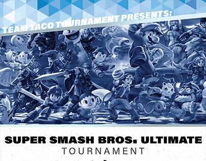 T3 Smash Bros. Ultimate Tourney Flyer