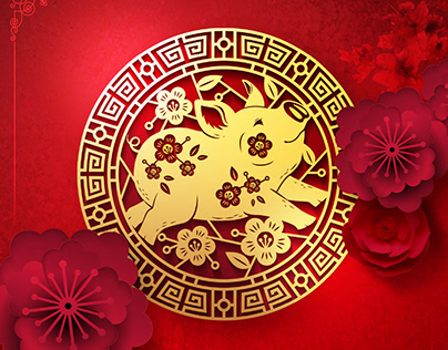 2019 Chinese New Year eCard Design