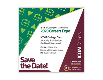Digital Flier: 2020 ICOM Careers Expo