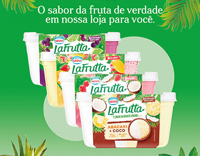 Sorvete LAFRUTTA Abacaxi + Coco 1 Litro