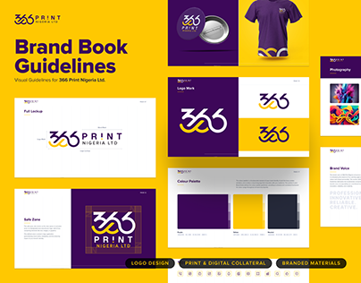 Project thumbnail - Brand Guideline | Brand Logo | Logo Design | 366 Print