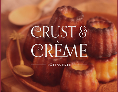 Crust & Crème Pâtisserie | Brand Design