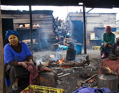 The Langa Township, Cape Town, South Africa