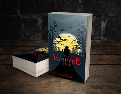 Book Cover Design- The Vampyre A Tale