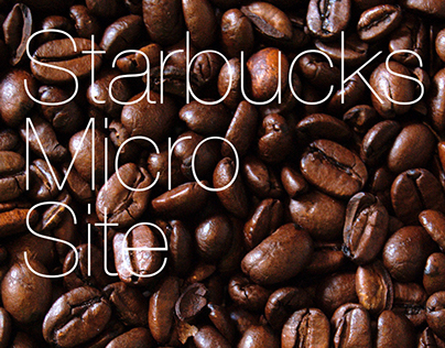 Starbucks Microsite