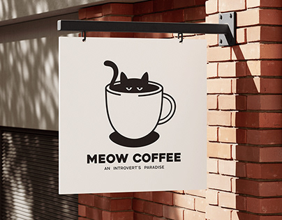 Project thumbnail - Meow Coffee │Brand Identity