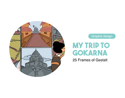 My Trip to Gokarna: 25 Frames of Gestalt