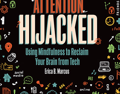Attention Hijacked Cover and Layout Design