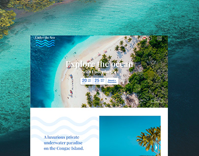 UXUI Luxury Travel Website Design