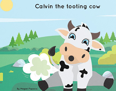 Calvin the "tooting" cow Authorial practice