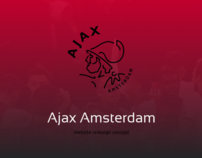 Ajax Amsterdam - Website redesign concept