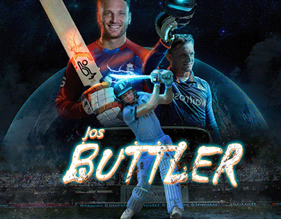 Jos Buttler Photo Manipulation Cover | T20 World Cup 22