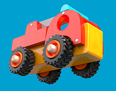 Toy Car | Product Visualization