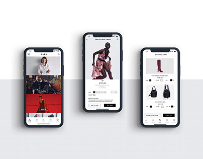 Zara mobile APP redesign | UI/UX Design