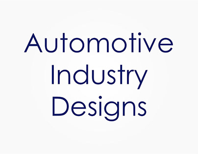Automotive industry designs