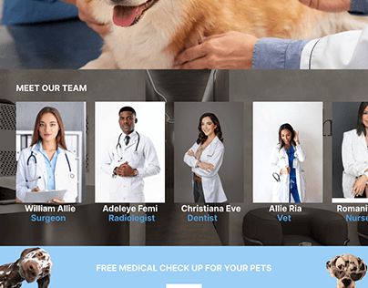 veterinary web design