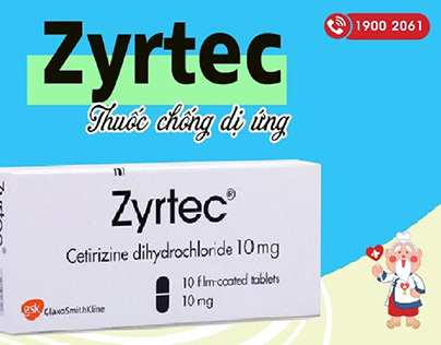 Thuốc chống dị ứng Zyrtec
