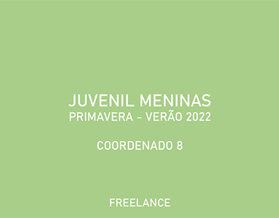 FREELANCE - JUVENIL MENINAS - COLEÇÃO 8