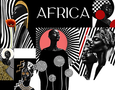Serial "Africa" - digital illustrations