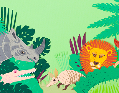 the Zoo cut-out illustration