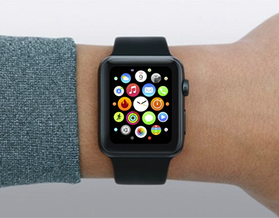 UI and Icon Design for the Apple iWatch