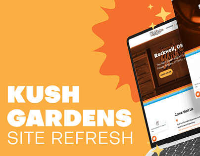 Project thumbnail - Kush Gardens 2023 Website Refresh