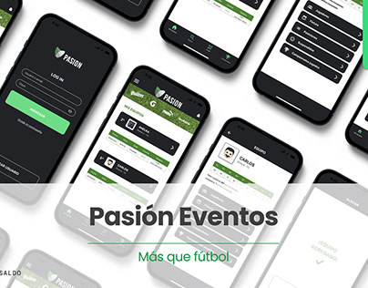 Rediseño de App: Pasión Eventos
