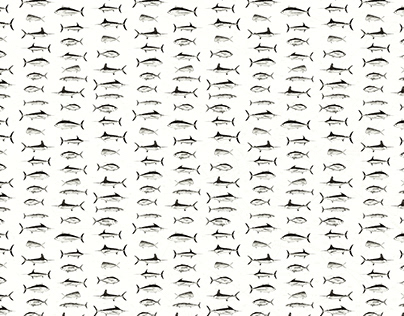 SPORT FISH Vertical Pattern TUNAS, MARLIN, SWORDFISH+