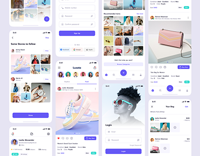 Luxete - Social Shopping App
