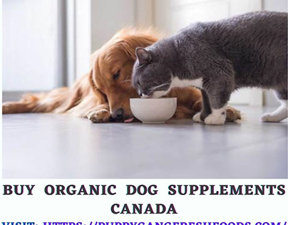 Organic dog supplements canada