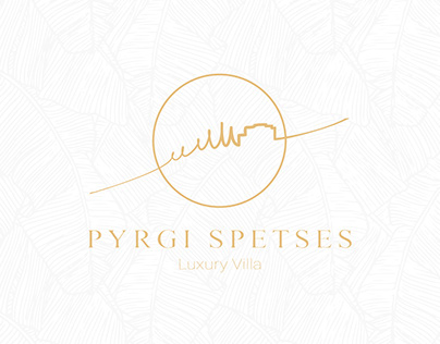 Pyrgi Spetses Luxury Villa coat of arms design