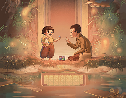 Grave of the Fireflies movie poster on Behance