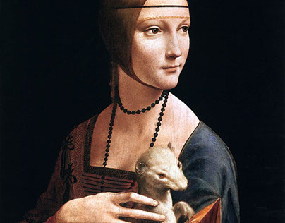gif Dama del Armiño, Da Vinci